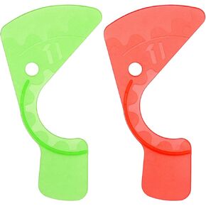 SING F LTD 2pcs Chain Gaps Adjustment Gauge Tool Repair Tool Part for Bicycles Compatible with SRAM Eagle SX/NX/GX 12, Green Red