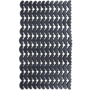 Heel Savers,120Pcs Cutable PU Heel Savers Toe Plates Tap Shoe Repairing Accessories Shoes Bottom Repairing Material for Repairing Shoe Heel Pad Wear Area