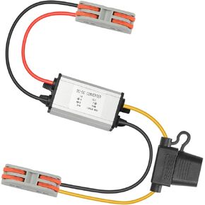 DC to DC 24V Step Down to 12V 40A High Efficiency Voltage Converter Power Supply Transformer,Waterproof Voltage Reducer for Golf Cart, forklifts Car