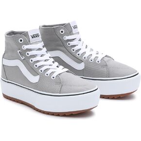 Vans Womens Filmore Hi Tapered High Top Platform Trainers - Black - 5.5 US