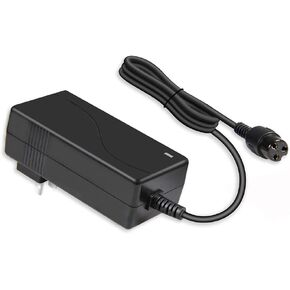 24V 1.5A Power Adapter 3 Prong for Pocket Mod,Dirt Quad,Sports Mod,Razor E100, E200, E300, Crazy Cart, eSpark,Replace Charger