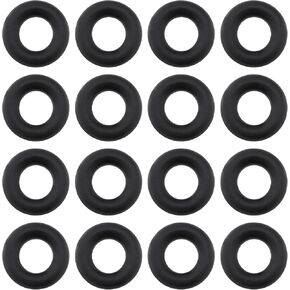 eMagTech 500 قطعة من حلقات رمي ​​السهام المطاطية حلقات دائرية لرمي السهام غير قابلة للانزلاق للحفاظ على الأعمدة مشدودة 4 مم OD 2 مم ملحقات رمي ​​السهام