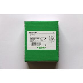 SCHNEIDER ELECTRIC LC1D25F7 CONTACTOR 3PST-NO, 110VAC, 40A, DIN RAIL