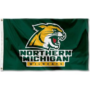 College Flags & Banners Co. Northern Michigan Wildcats Flag