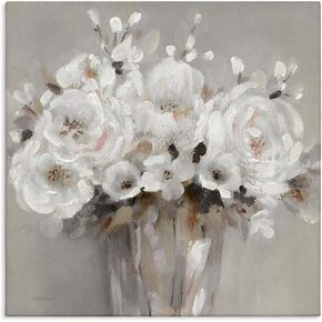 Stupell Industries White Flower Bunches Canvas Wall Art by Carol Robinson