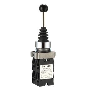 uxcell Joystick Switch Controllers 4 Position 4NO Momentary Type AC 600V 10A 22mm Panel Mount