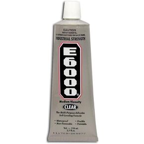 E6000 Med Visc 3.7 FL Oz Bulk