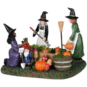 Lemax Witches' Community Garden #43704