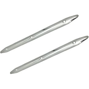 Boat Rub Strakes - Marine Stainless Steel Line Rub Strakes Protection, Sailboat Yacht RV Accessories, 2 PCS