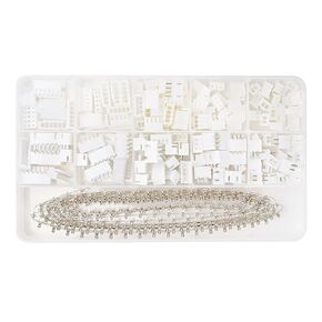 460PCS JST-PH 2/3/4/5/6Pin Male Plug & Female Housing Socket Connector Kit 2.0mm Pitch Female Pin Header
