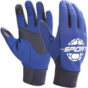 Winter Gloves for Men Women - Black Warm Mittens Liners Athletic Sport Running Cycling Driving Bike Hiking Touchscreen