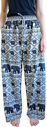 Boho Harem Wide Leg Elephant Pants (Made in Thailand) in Saudi Arabia