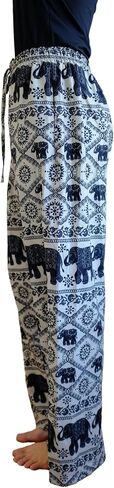 Boho Harem Wide Leg Elephant Pants (Made in Thailand) in Saudi Arabia