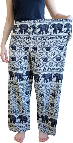 Boho Harem Wide Leg Elephant Pants (Made in Thailand) in Saudi Arabia