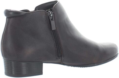 Trotters Women's Major Ankle Bootie, Dark Brown, 9.5 Narrow in Saudi Arabia