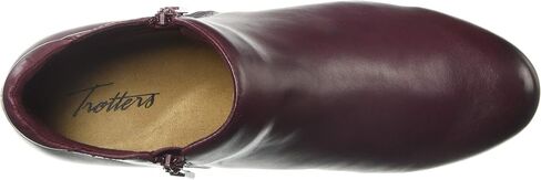 Trotters Women's Major Ankle Bootie, Dark Brown, 9.5 Narrow in Saudi Arabia