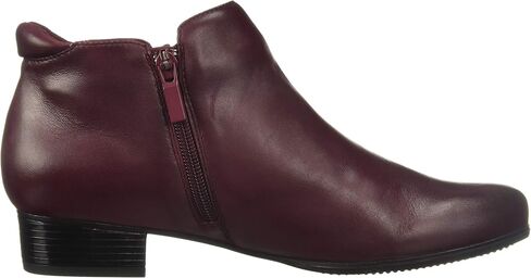 Trotters Women's Major Ankle Bootie, Dark Brown, 9.5 Narrow in Saudi Arabia