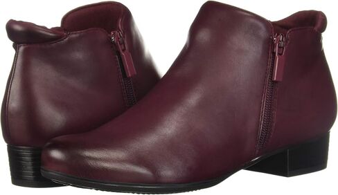 Trotters Women's Major Ankle Bootie, Dark Brown, 9.5 Narrow in Saudi Arabia