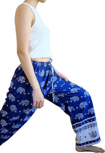 Boho Harem Wide Leg Elephant Pants (Made in Thailand) in Saudi Arabia