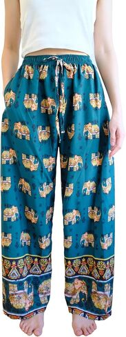 Boho Harem Wide Leg Elephant Pants (Made in Thailand) in Saudi Arabia