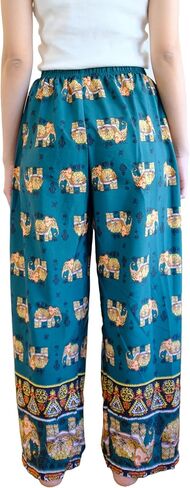 Boho Harem Wide Leg Elephant Pants (Made in Thailand) in Saudi Arabia