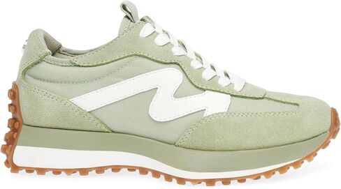 Steve Madden Women's Campo Sneaker, Beige Multi, 9 in Saudi Arabia