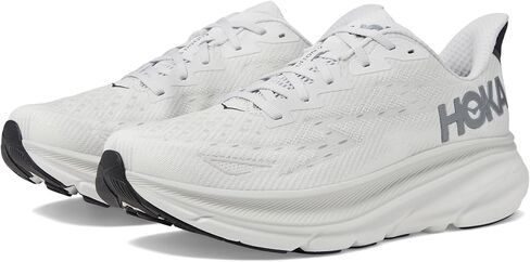 Hoka Men's Clifton 9 Sneaker, Nimbus Cloud/Steel Wool, 11.5 in Saudi Arabia