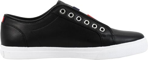 Tommy Hilfiger Women's Anni Slip-On Sneaker, White Canvas, 6.5 M US in Kuwait