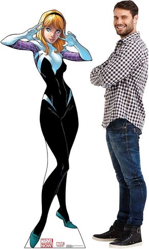 Cardboard People All New Captain America Life Size Cardboard Cutout Standup - Marvel Now! in Saudi Arabia