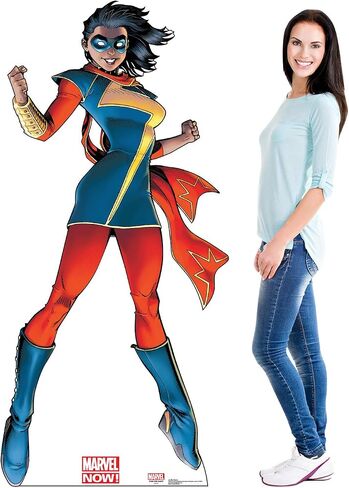 Cardboard People All New Captain America Life Size Cardboard Cutout Standup - Marvel Now! in Saudi Arabia