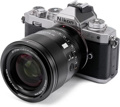 VILTROX 28mm f/1.8 f1.8 Nikon Z Full Frame Lens for Nikon Z Mount, Prime Auto Focus Lens for Nikon z Mount Z9 Z8 Z6II Z7II Zf Zfc Z5 Z50 Z30 Z6 Z7 in Saudi Arabia