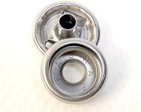 Snap Cap & Socket, Marine Grade Stainless Steel Fasnap Brand (20 Piece Set) in Saudi Arabia