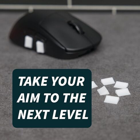 Mouse GRIPZ مع شريط - أسافين مريحة منسوجة لفئران ألعاب الكمبيوتر الشخصي لراحة اليد وقبضة المخلب | سهل التطبيق | لاصق قوي in Saudi Arabia