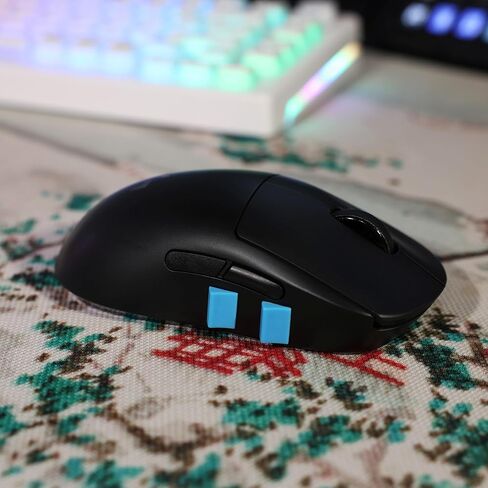 Mouse GRIPZ مع شريط - أسافين مريحة منسوجة لفئران ألعاب الكمبيوتر الشخصي لراحة اليد وقبضة المخلب | سهل التطبيق | لاصق قوي in Saudi Arabia