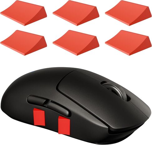 Mouse GRIPZ with Tape - Textured Ergonomic Wedges for PC Gaming Mice for Palm & Claw Grip | Easy to Apply | Strong Adhesive in Saudi Arabia