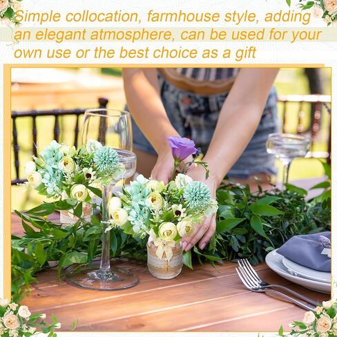 3 مجموعات من قطعة الطاولة المركزية لجرة عيد الفصح، تتضمن 3 برطمان ماسون و3 أكمام من الدانتيل و3 مسبحة صليب ذهبي و3 ربطات عنق من اللؤلؤ الاصطناعي، ومزهريات لحفلة تعميد حديثي الولادة والبنات in Kuwait