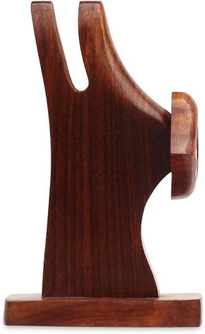 حامل نظارات خشبي مصنوع يدويًا على شكل أنف بمواصفات النظارات مزود بشفاه in Kuwait