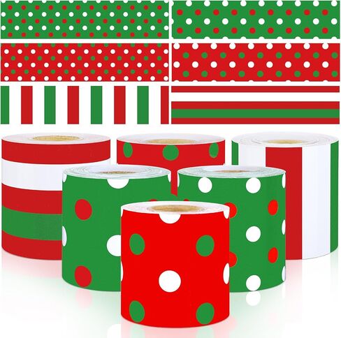 198 Ft Polka Dot Bulletin Board Borders Decor 6 Rolls Black White Bulletin Board Border Back to School Straight Bulletin Board Paper Classroom Decor for Bulletin Board White Board Desks and Windows in Saudi Arabia