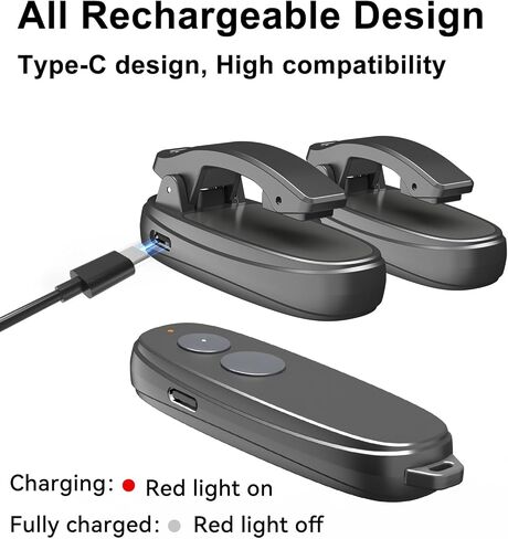 [2 Clips] Finger Ring Page Turner Remote for Kindle Paperwhite Remote Page Turner Accessories for Kindle Clip Clicker Page Turner for Ipad Android Tablets Phone Camera Triggers in Kuwait