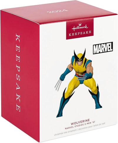 زينة عيد الميلاد التذكارية المميزة لعام 2024، Marvel Studios X-Men '97 Wolverine، هدايا لمحبي Marvel in Saudi Arabia