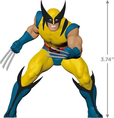 زينة عيد الميلاد التذكارية المميزة لعام 2024، Marvel Studios X-Men '97 Wolverine، هدايا لمحبي Marvel in Saudi Arabia