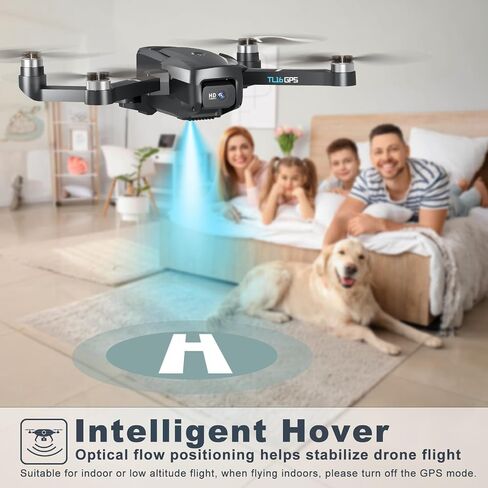 Drone with Camera Brushless Motor Drones for Adults Beginners 2 Cameras FPV RC Quadcopters Foldable Motorized Adjustable 1080P UAV APP Control 3D Flips Easy to Fly Toys Carrying Bag in Saudi Arabia