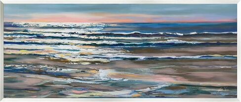 Stupell Industries Abstract Ocean Shimmer Wall Plaque Art by Jeanette Vertentes in Saudi Arabia