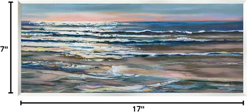 Stupell Industries Abstract Ocean Shimmer Wall Plaque Art by Jeanette Vertentes in Saudi Arabia
