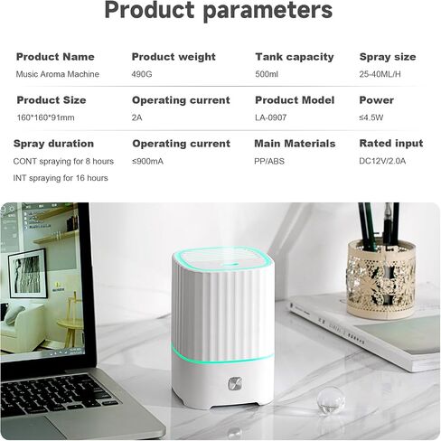 Flame Fire Diffuser Humidifier，7 Colors Changing Oil Diffuser，200ml Capacity Visual Water Level line Aromatherapy humidifier，Suitable for Living Room, Bedroom, Office.(Black) in Saudi Arabia