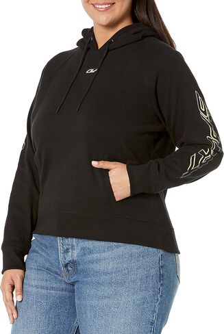 DKNY Women's Sport Fleece Ombre Logo Hoodie Soft in Saudi Arabia
