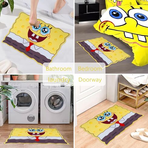 Cute Cartoon Rug 2x3 Funny Cool Small Area Rugs for Kids Bedroom Living Room Kitchen Dorm Non Slip Machine Washable Soft Home Decor Unique Gift for Kids in Saudi Arabia