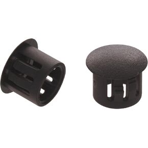 58127 5/16-Inch Black Nylon Hole Plug, 20 Count