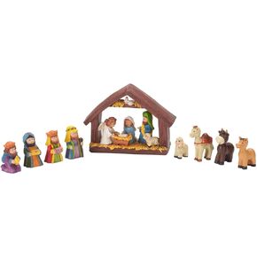 Resin Tabletop Nativity Set