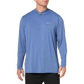 Eddie Bauer Men's Marine Air UPF Long-Sleeve Hoodie